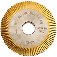 HY-KO Promatic KMC8 Key Machine Cutter Blade, HSS, For Taylor KD1, KD5, KD8, KD9 Key Machines