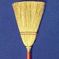 Chickasaw #18 Toy Household Broom, Corn/Sotol Fiber Bristle