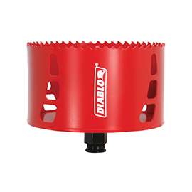 Diablo DHS4500 High Performance Hole Saw, 3/8 in Arbor, 2-3/8 in D Cutting, Bi-Metal Cutting Edge