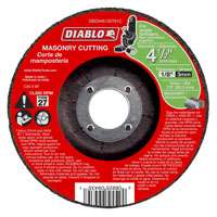 Diablo DBD045125701C Cut-Off Wheel, Aluminum Oxide, 4-1/2 in Dia
