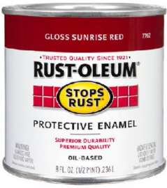 1/2PT RED Stops Rust