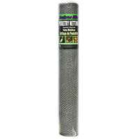Jackson Wire 12 08 46 15 Poultry Hex Netting, 1/2 in Mesh, 150 ft L, 48 in W, 22 ga