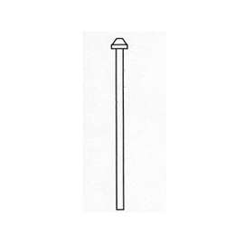 Plumb Pak PP70-5 Toilet Supply Tube, 3/8 in Compression Inlet, 15 in L, Polybutylene Tubing