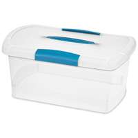 Sterilite ShowOffs 18748606 Storage Box, Clear