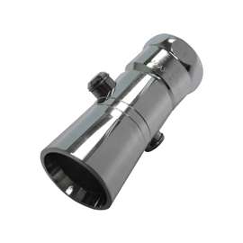 Plumb Pak Energy Saver PP825-14 Shower Head with Shut-Off, Brass, Chrome