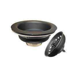 Keeney K5414-BLK Strainer Set, Stainless Steel