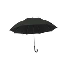 Diamondback Deluxe Rain Umbrella, 27 In Dia, Nylon, Black