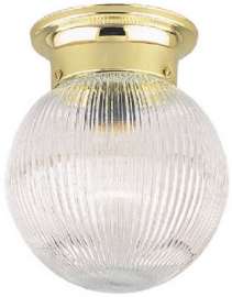 6" PB Ceil Fixture