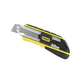 STANLEY FATMAX 10-481 Utility Knife, 18 in W Blade, 6-Blade, Black/Yellow Handle