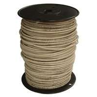 Southwire 10WHT-SOLX500 Solid Building Wire, 10 AWG, 500 ft L, White Nylon Sheath