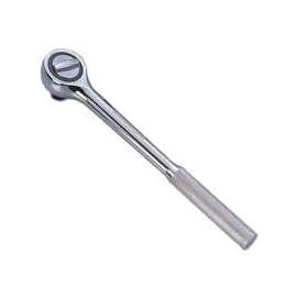 Vulcan Ratchet Handle, 3/8 In Drive, Chrome Vanadium Steel, Chrome