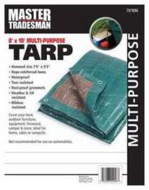 TG 8x10 GRN/BRN Tarp