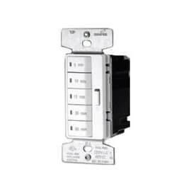 Eaton Wiring Devices PT18M-W-K Programmable Minute Timer, 15 A, 120 V, 5, 10, 15, 30, 60 min Off Time Setting, White