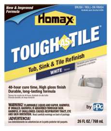 26OZ WHT TubTile Finish