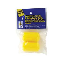 FoamPRO 32R Painter Refill, Acrylic, Alkyd, Latex Paint, 1/4 in Thick Nap, Foam Cover