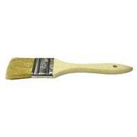 Chip & Oil Brushes, 3 in wide, 1 1/2 in trim, White China, Wood handle