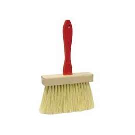 6-1/2" Masonry Brush, 4" Trim, White Tampico Fill