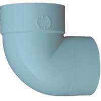 GENOVA 400 Series 42946 Street Pipe Elbow, 4 in Hub Spigot, 90 deg