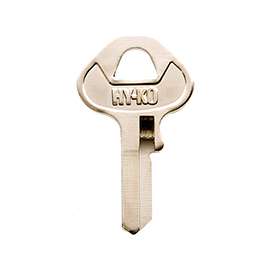 Hy-Ko 11010MH2 Key Blank, Brass, Nickel Plated