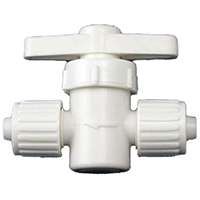 Flair-It 16879 Stop Valve, 3/8 in PEX, Plastic