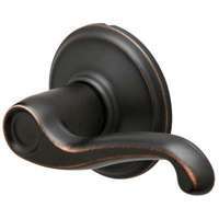 Schlage Flair F10V FLA 716 Passage Lever, Zinc, Aged Bronze