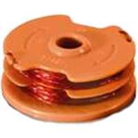 WORX WA0007 Trimmer Spool, 0.065 in Dia, Synthetic Co-Polymer Nylon Resin, Red