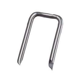 GB MS-150 Contractor Length, Recessed Head Cable Staple, 1-1/4 in L Leg, Metal, Box