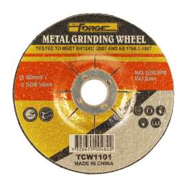 Grinding Wheel Metal 4"(100mm) x 6 x 16mm;Aluminium Oxide,Triple Wire mesh