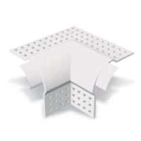 ClarkDietrich M285 2-Way Bullnose Corner Cap, Vinyl, White