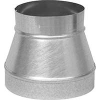 Imperial GV1200 Stove Pipe Reducer, 6 x 5 in