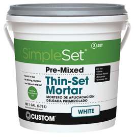 GAL WHT Thin Set Mortar