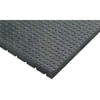 FLEXGARD ASM4872-DR3/4 Textured Punter Stall Mat, Black