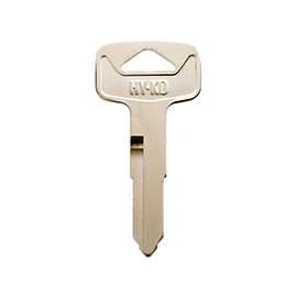 Hy-Ko 11010YH46 Key Blank, Brass, Nickel Plated