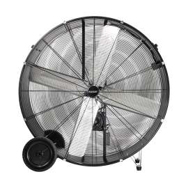 Plexon 42" High Velocity Belt-Drive Drum Fan 2-Speed 24500 CFM Heavy Duty Industrial Fan for Shops Warehouses Workshops Garages Gyms Barns