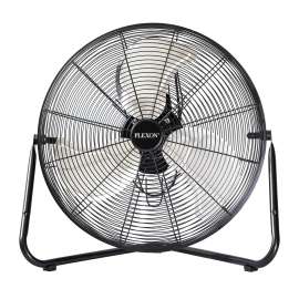 Plexon 20 inch Floor Fan Industrial Fan Heavy Duty Metal Electric High Velocity Fan for Home Garage Shops Warehouse Workshop Barn Patio, 3-Speed 4200 CFM, Black