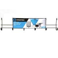 Crawford CMLH-6 Handle Hanger, Metal, Black