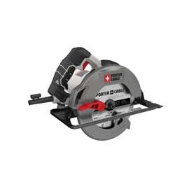 PORTER-CABLE PCE300 Circular Saw, 120 V, 15 A, 7-1/4 in Dia Blade