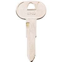 HY-KO 11010B56 Key Blank, Brass, Nickel