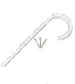 4PK 3x7 DWV J-Hook