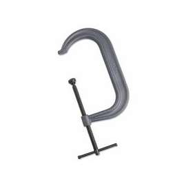 400 Series C-Clamps, Sliding Pin, 6 in Throat Depth