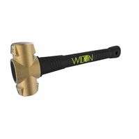 B.A.S.H Unbreakable Handle Brass Sledge Hammers, 6 lb, Unbreakable Handle