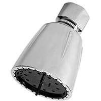Danco 80480 Shower Head, 1/2 in IPS, Plastic, Chrome