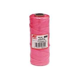 Marshalltown ML340 Mason Line, 150 lb Chalk, 500 ft L Line, Fluorescent Pink Line