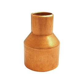 EPC 101R Series 30738 Reducer Coupler with Stop, 1 x 1/2 in Sweat