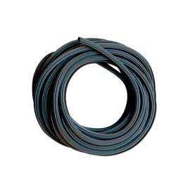 Make-2-Fit P 7530 Screen Retainer Spline, 25 ft L, Vinyl, Black