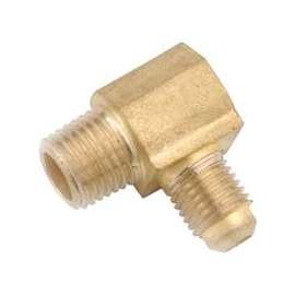 Anderson Metals 754049-0404 Tube Elbow, 1/4 in, 90 deg