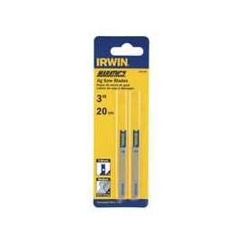 IRWIN 3071320 Jig Saw Blade, 20 TPI, Steel