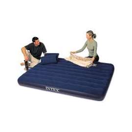 INTEX 68765 Downy Airbed Mattress, Blue