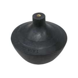 Worldwide Sourcing Universal Toilet Tank Ball, For Use With Toilet Valves, Rubber