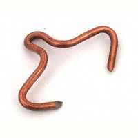 Seymour 69300 Hog Ring, Slant Point, Steel, Copper